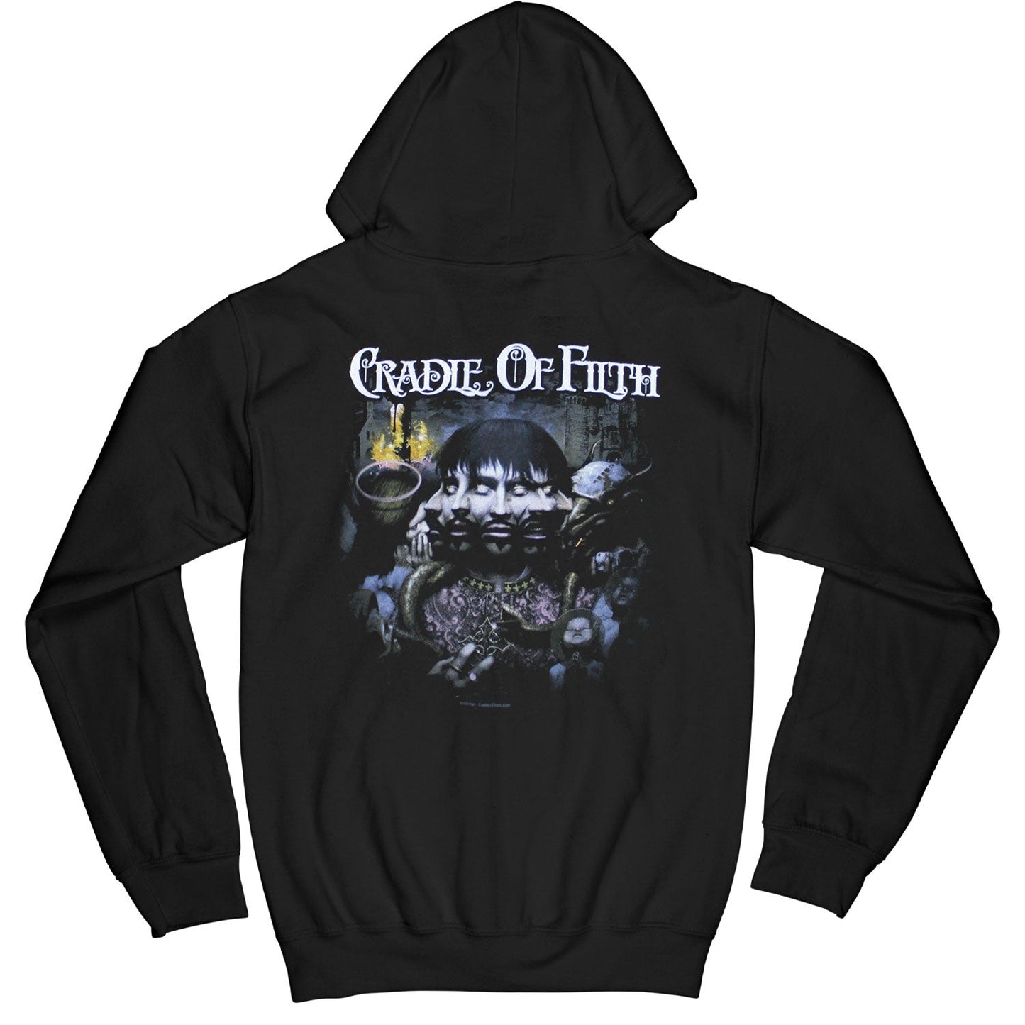 Album Cover Zippered Hooded Sweatshirt