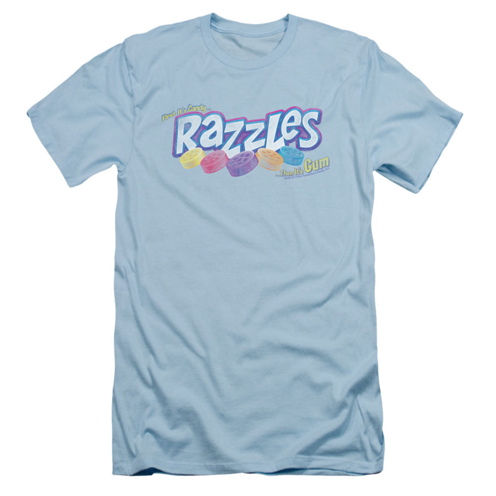 Distressed Logo Slim Fit T-shirt Style006