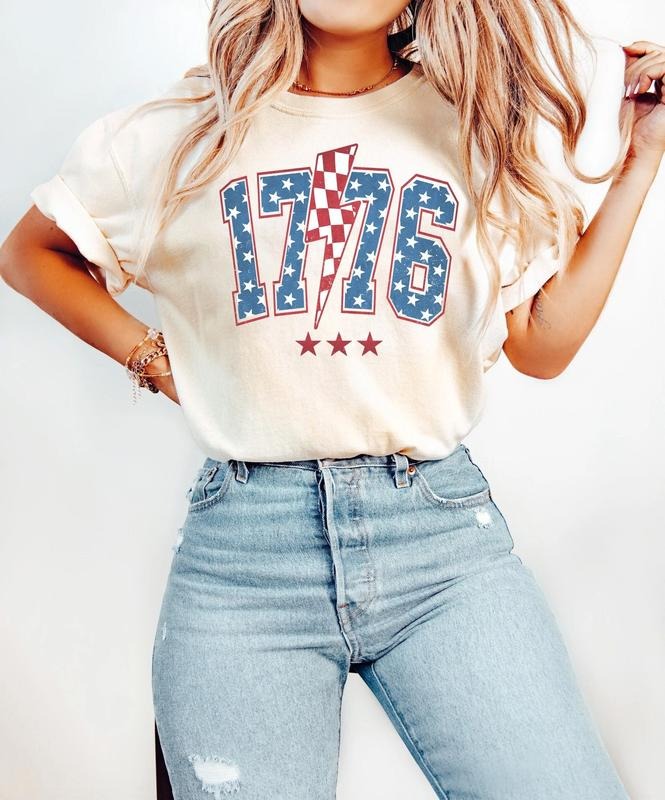 1776 4th Of July Shirt, 1776 Shirt, Fourth Of July, Patriotic 4th Of July Shirt, American Shirt, America, Freedom, American Flag Shirt