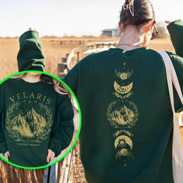 2 Slide Design, Velaris Shirt, Velaris City Of Starlight Shirt, The Night Court Shirt, City of Starlight Shirt, ACOTAR Shirt, Velaris Sweatshirt 2TA121.122
