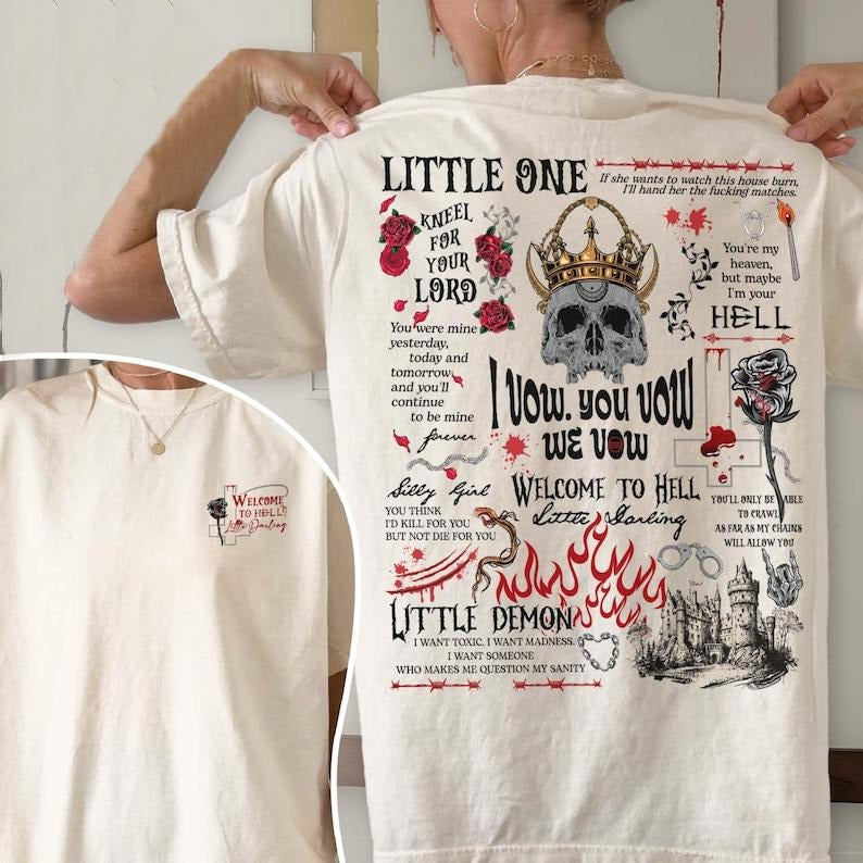 2 Slides, House of Lords T-Shirt, The Ritual Book Shirt, Dark Romance Book Club Shirt, Dark Academia Shirt, Morally Grey Book Club Shirt