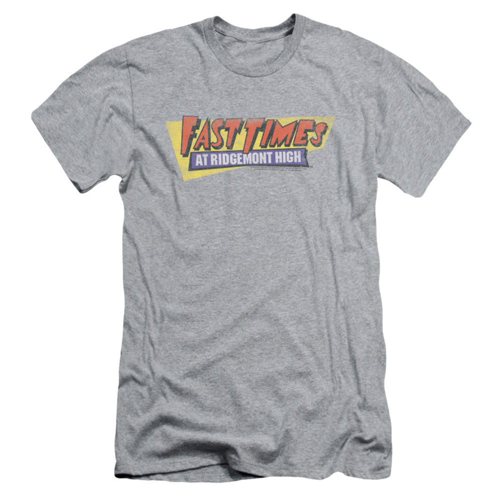 Distressed Logo Slim Fit T-shirt Style003