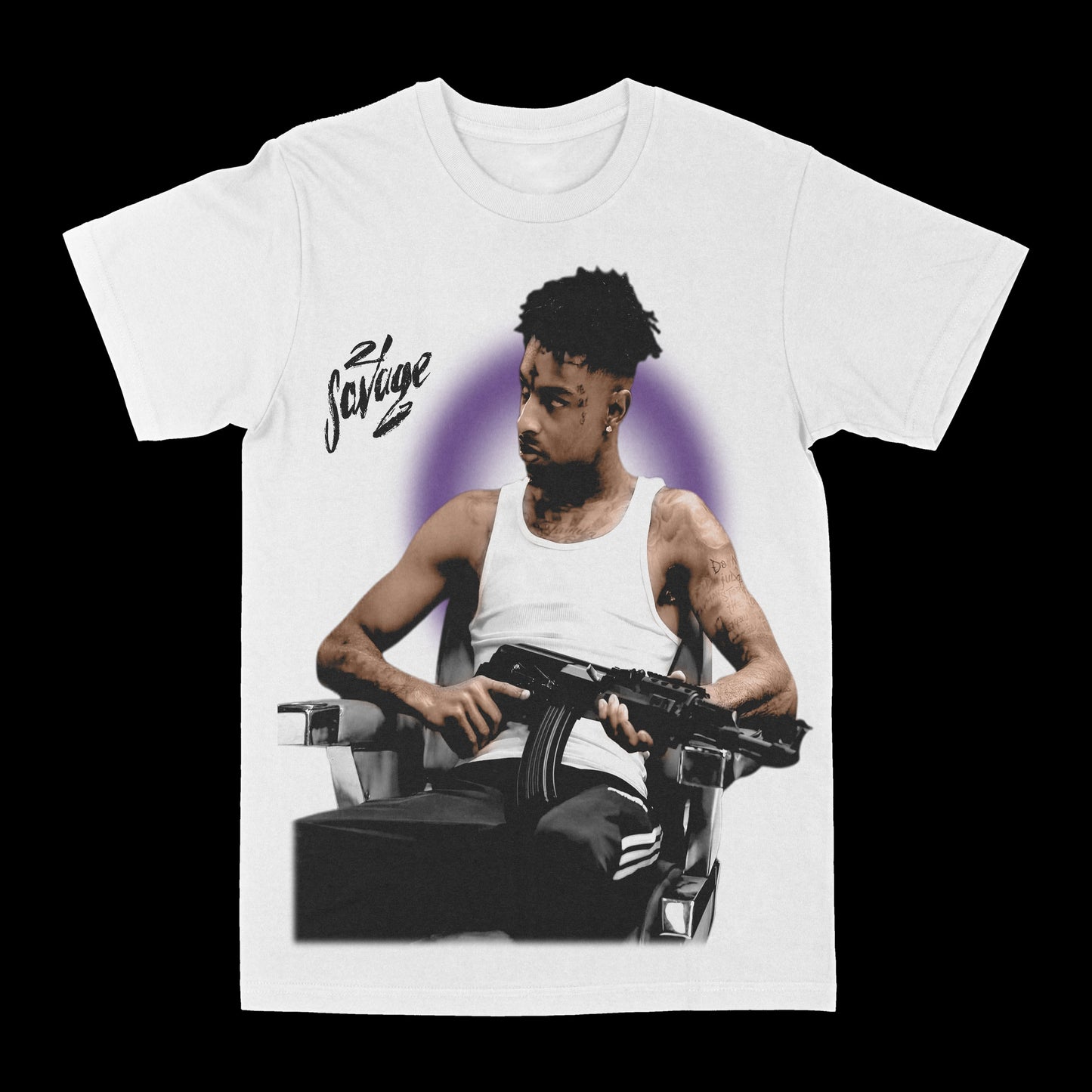 21 Savage "Draco" Graphic Tee Style001