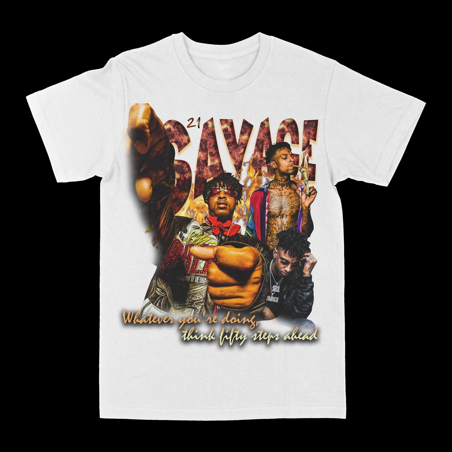 21 Savage Graphic Tee Style001