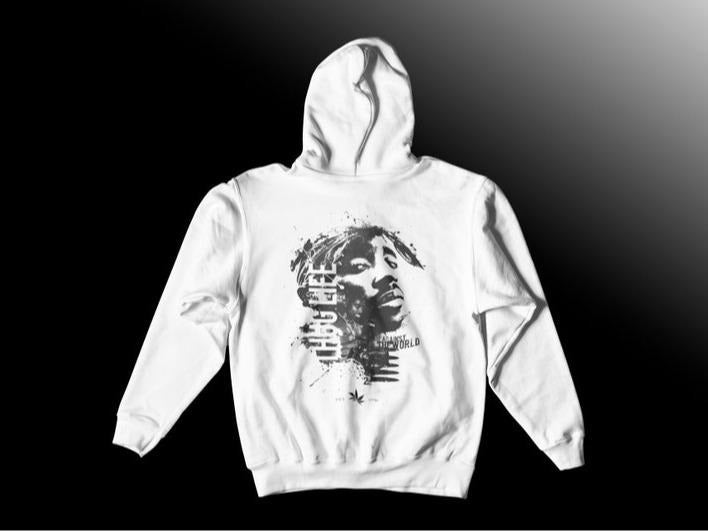 2Pac Hoodie Hip-Hop Music T-Shirt, Thug Life All Eyez On Me 2Pac Merch Hooded Sweatshirt
