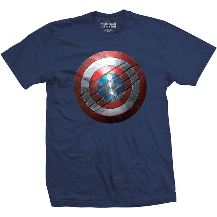 Civil War Clawed Shield T-shirt