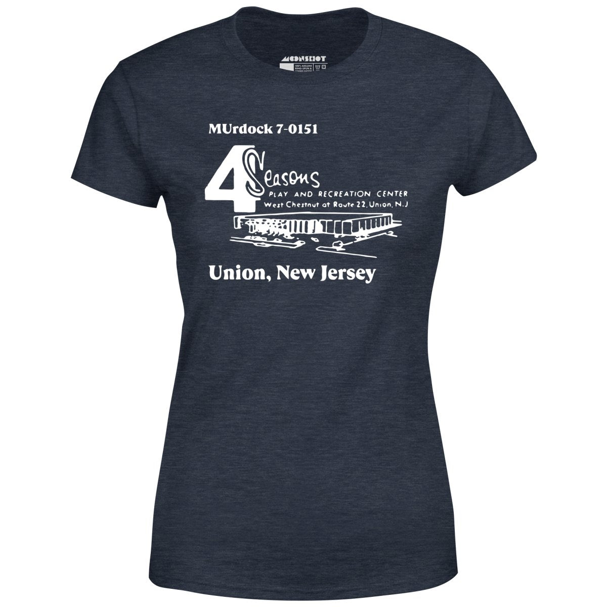 4 Seasons - Union, NJ - Vintage Bowling Alley - Women's T-Shirt