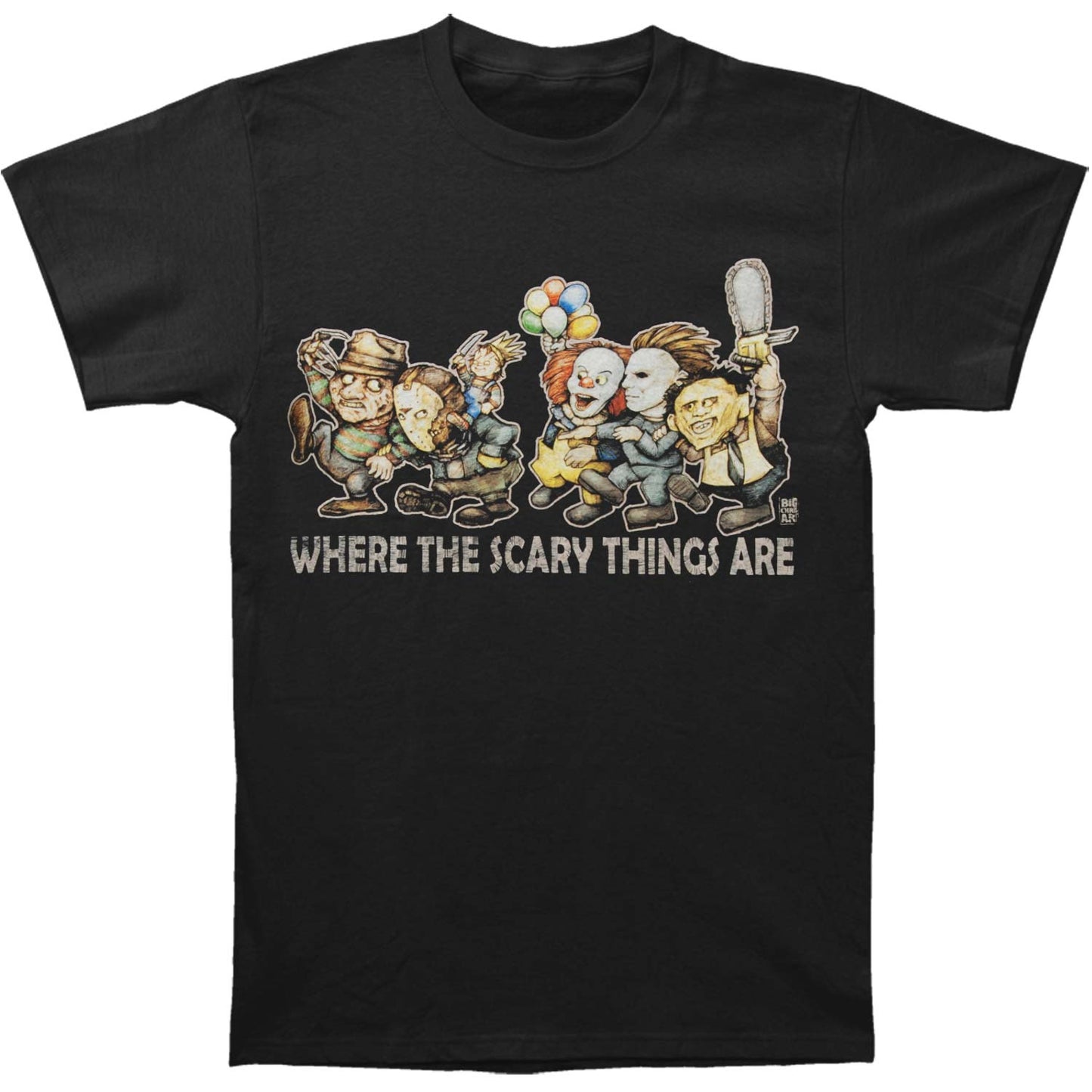 Church of Horror "Where The Scary Things Are" Soft T-shirt