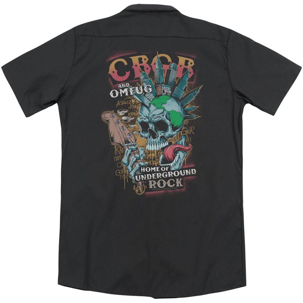 City Mowhawk (Back Print) Workshirt