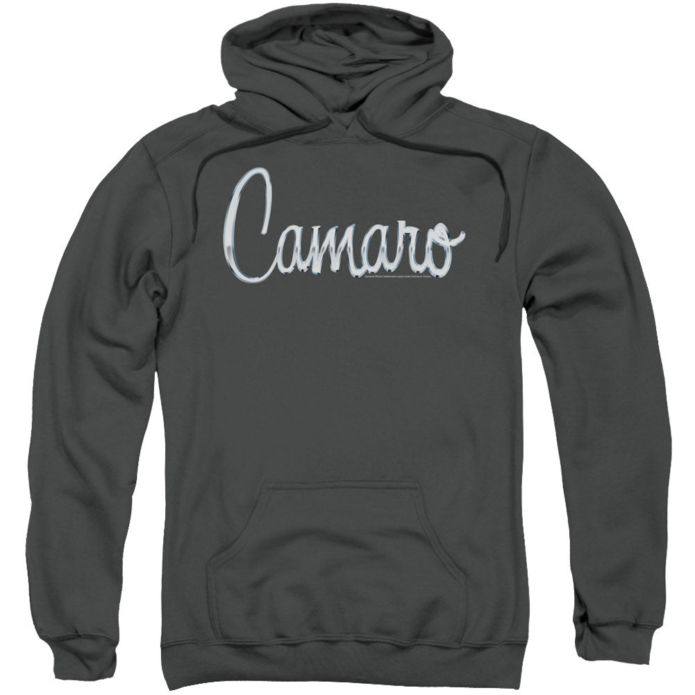 Classic Camaro Metal Adult 25% Poly Hooded Sweatshirt