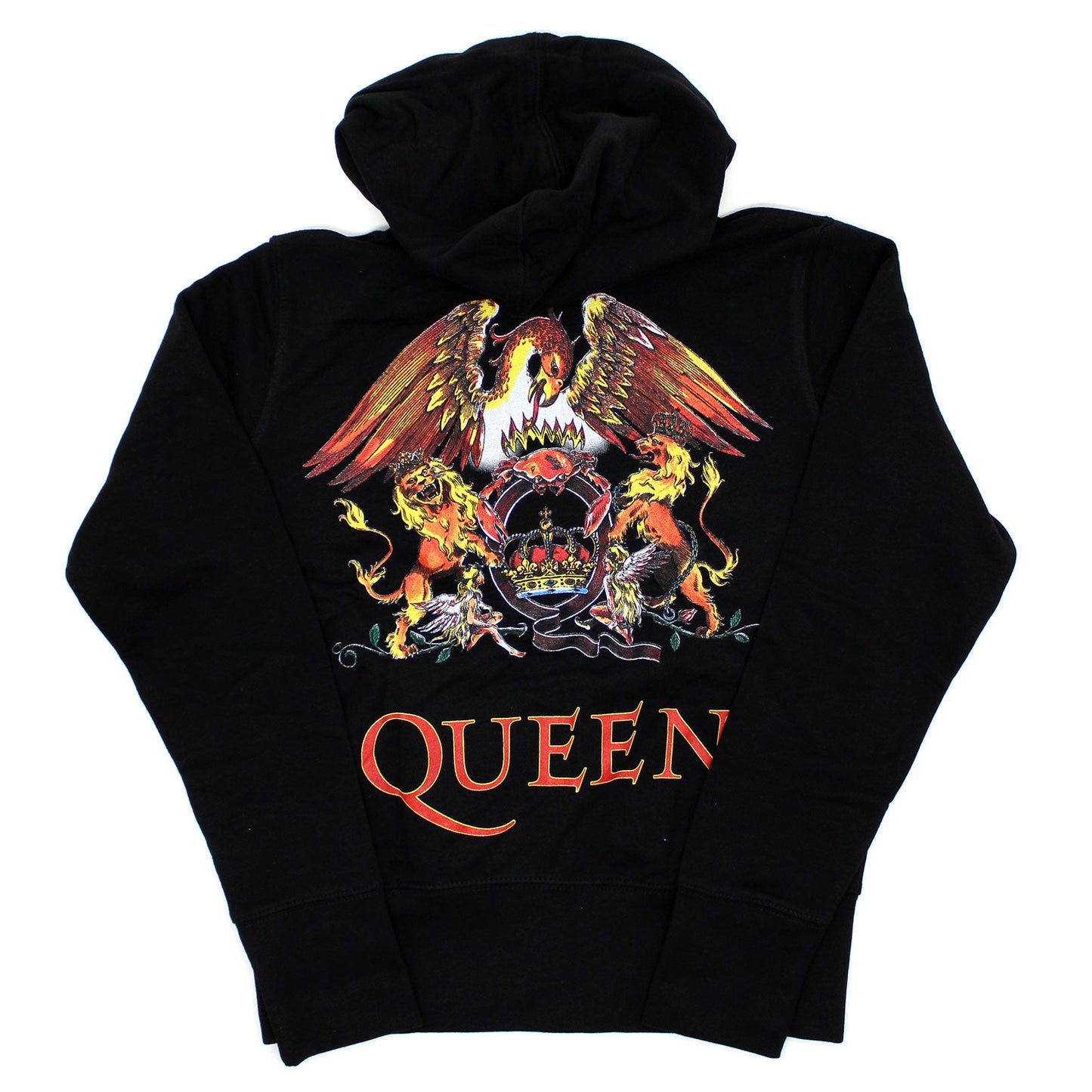 Classic Crest (Back Print) Ladies Zipped Hoodie Junior Top