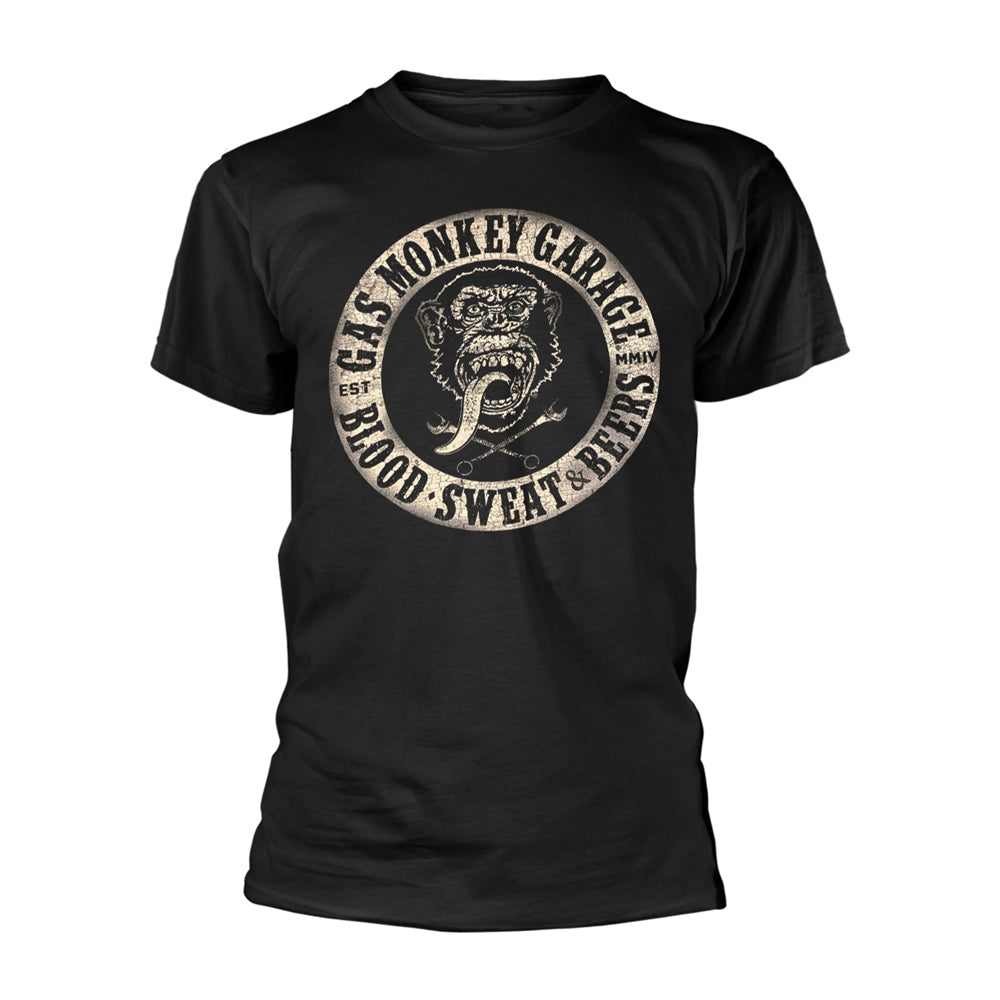 Blood, Sweat & Beers Distressed Logo T-shirt