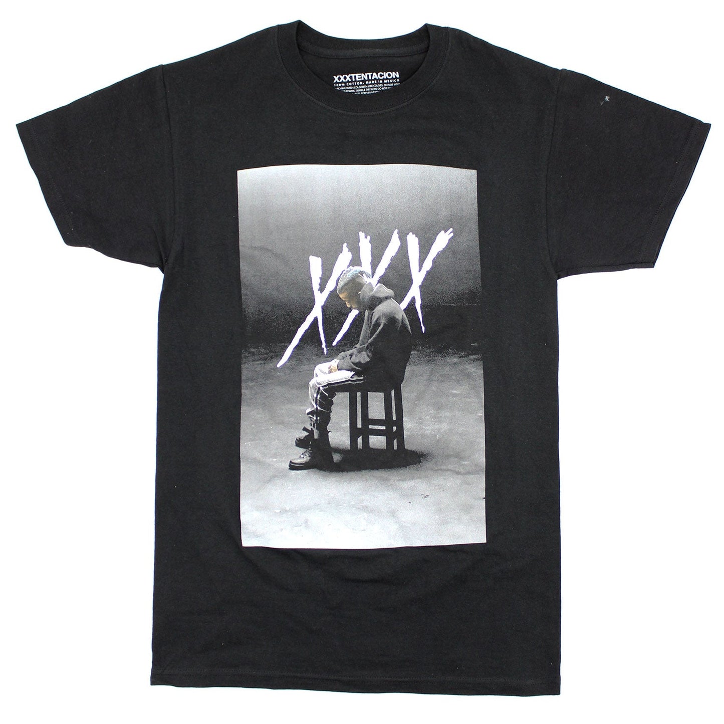 Boxed Chair Photo & XXX Logo T-shirt