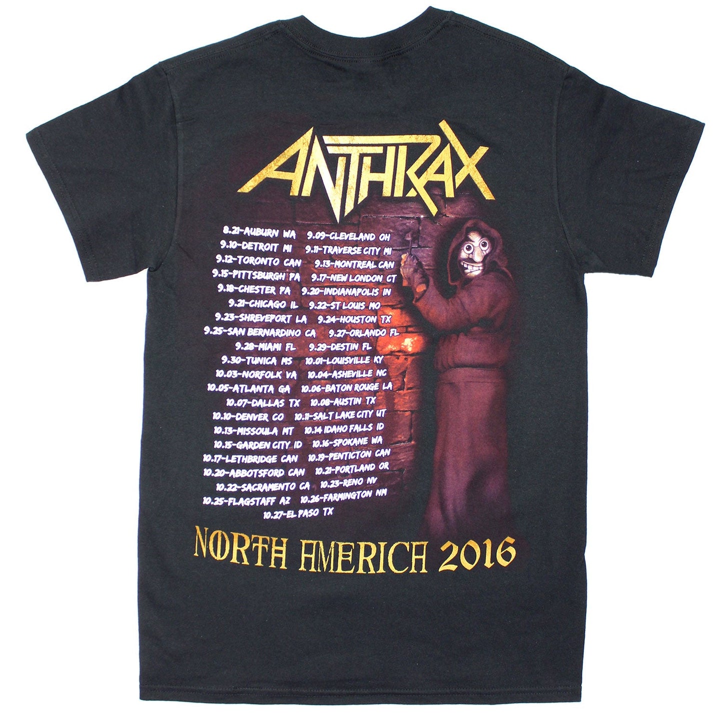 Bloody Wings N.A. 2016 Tour Tee T-shirt