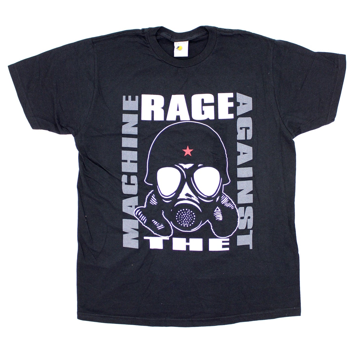 Boxed Logo With Gas Mask T-shirt