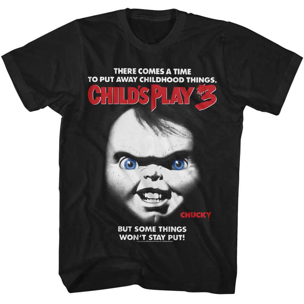 Chucky Childs Play 3 Poster T-shirt