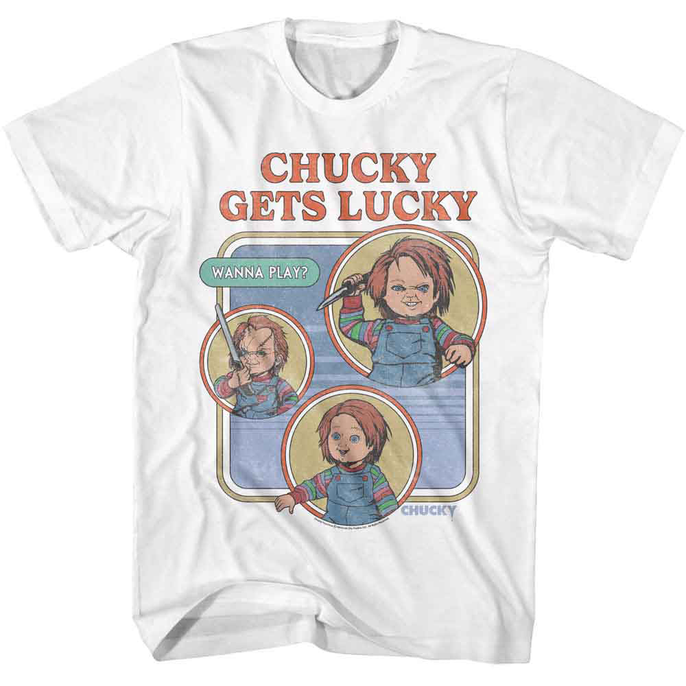 Chucky Gets Lucky T-shirt Style001