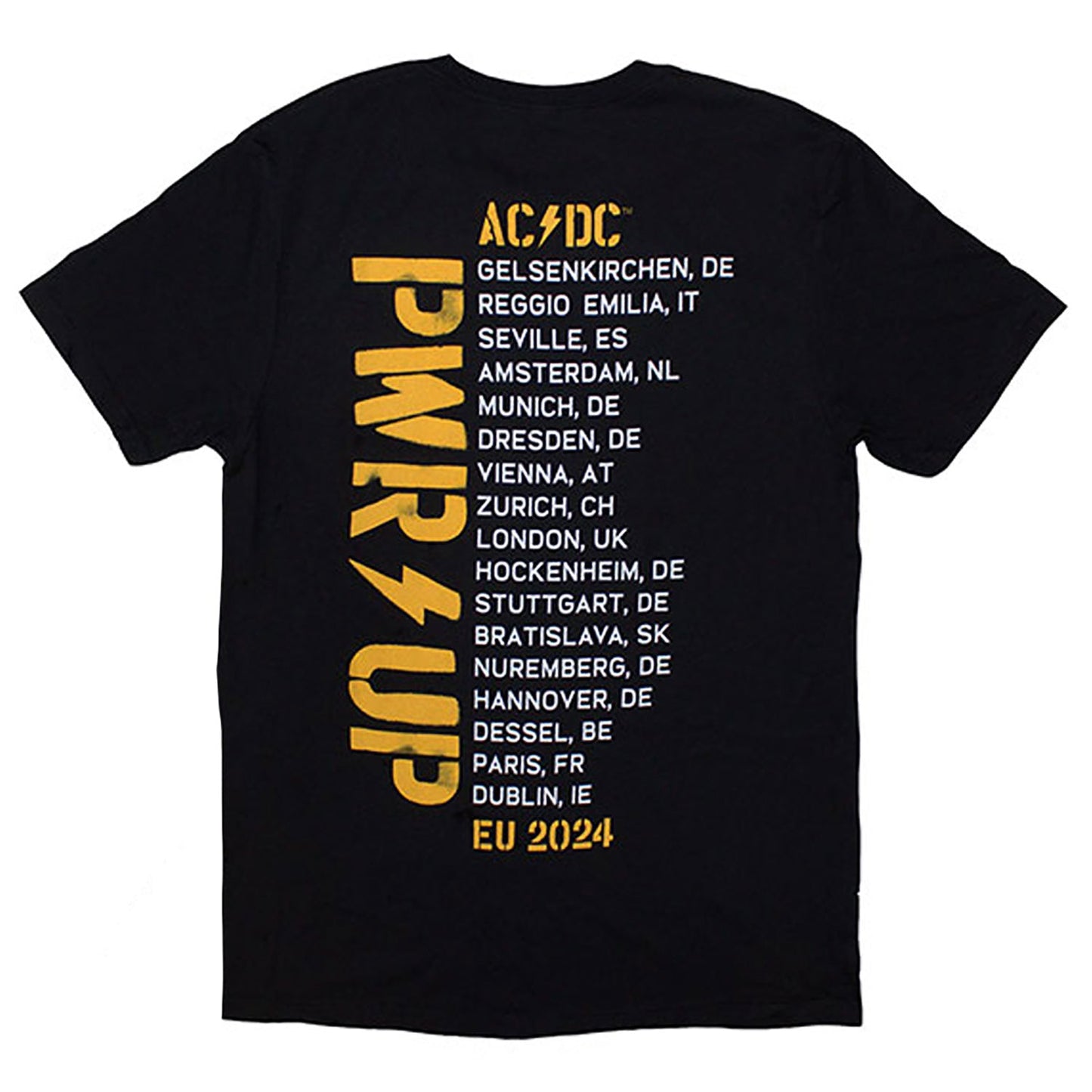 Angus Triangle Pwr-up Eu Tour '27 T-shirt