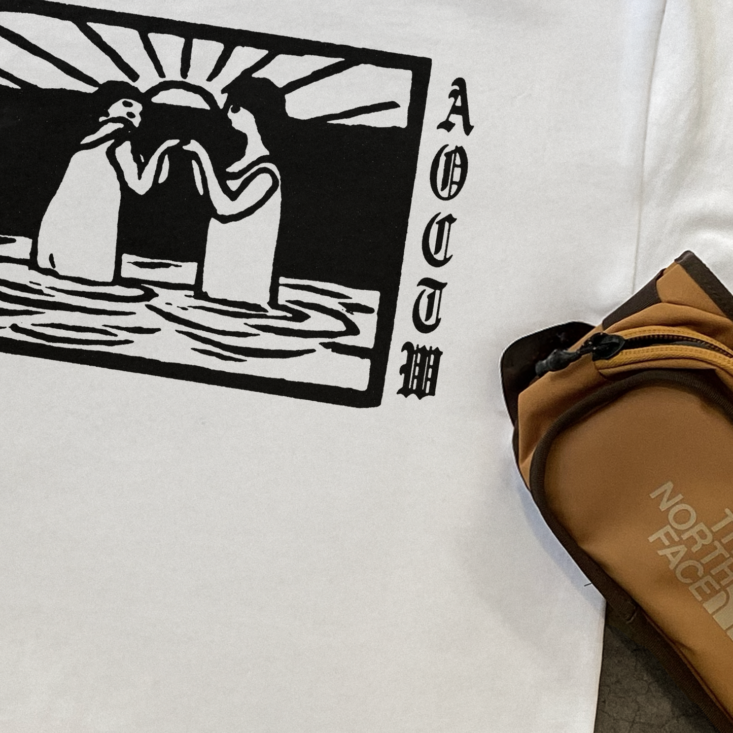 'SOLAR POWER' HEAVYWEIGHT WHITE T-SHIRT