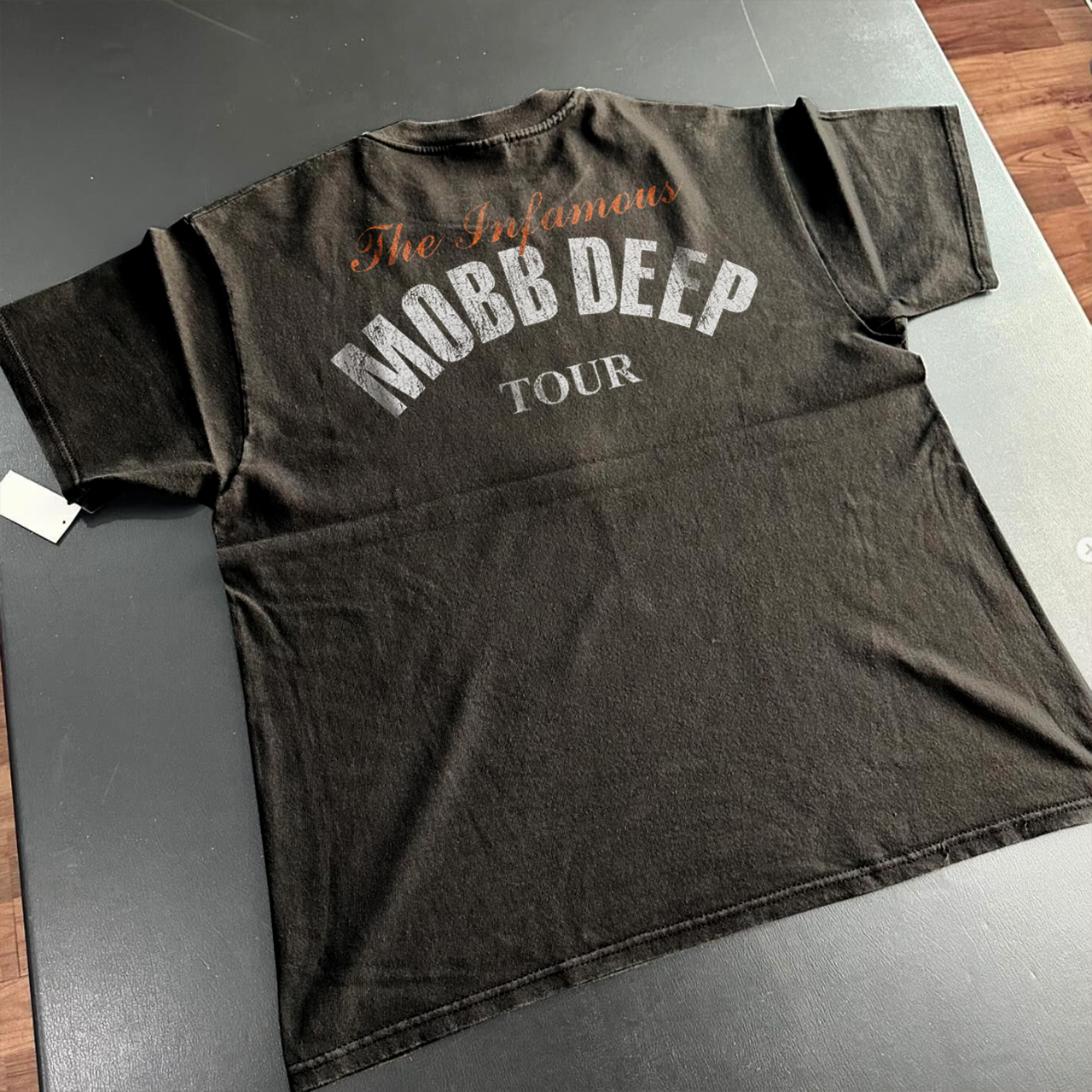 BLOODMONEY TOUR WASHED BLACK HEAVYWEIGHT T-SHIRT