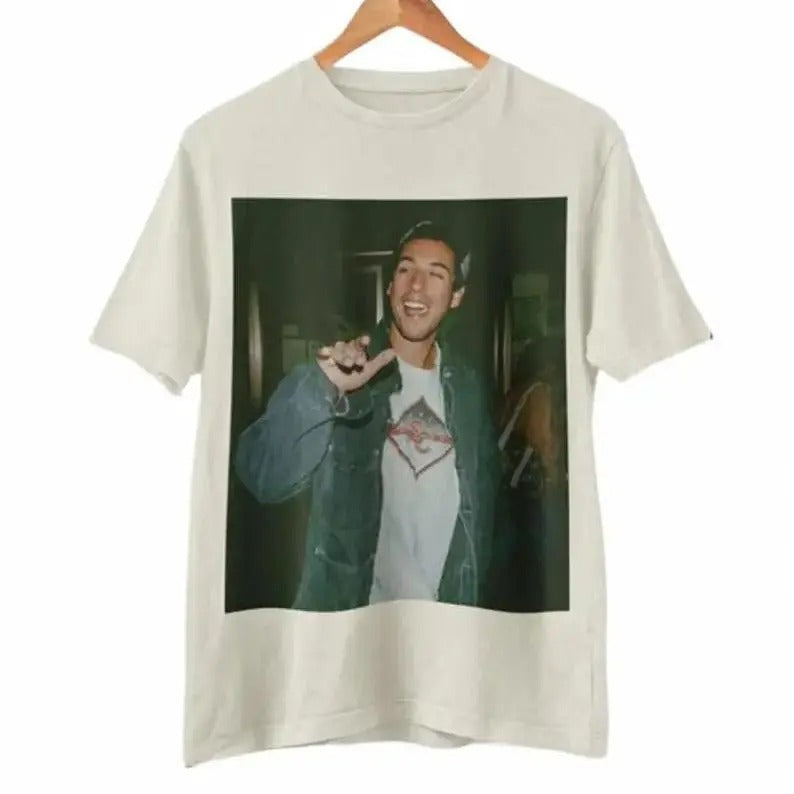 Adam Sandler T-Shirt, Adam Sandler T-Shirt, Adam Sandler Funny T-Shirt, Actors T-shirt, Vintage 90s style top clothing, Unisex graphic Streetwear shirts Clothe