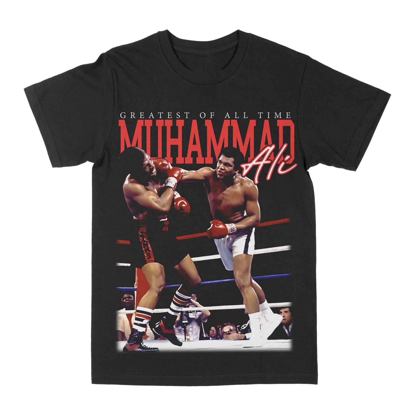 Muhammad Ali "GOAT" Graphic Tee Style001