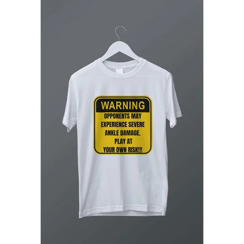 Ankle Breaker Shirt Funny Basketball Shirt Sports Gift Football Tee Gift For Basketball Player Crossover Shirt Basketball Lover Cotton Menswear