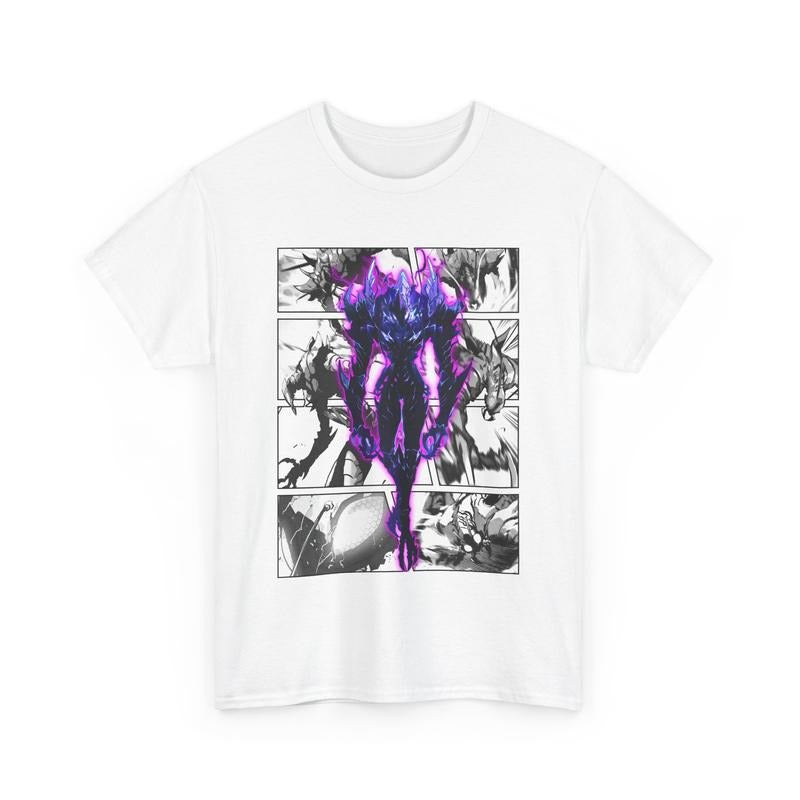 Beru T shirt , Anime Over - Sized Vintage Washed Shirt , Solo Leveling Shirt , Igris , Anime Gym Shirt , Pump Cover , Manga T Shirt