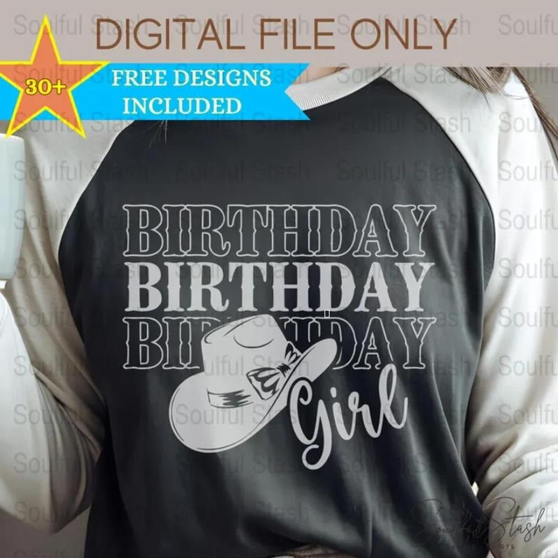 Birthday Girl Shirt, Cowgirl Shirt, Western Shirt, Horse Lover T Shirts, Coquette Cowboy Shirt, Bow Birthday Shirt MFOT4