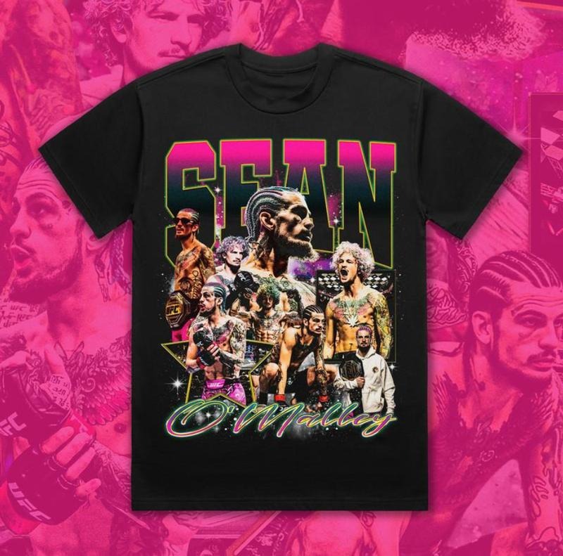 Bootleg Vintage 90s Style Sean O'Malley T-Shirt UFC Suga, Unisex T-Shirt, For Men Women Menswear Top
