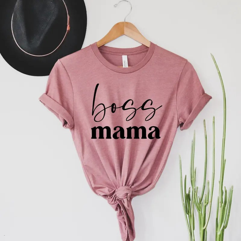 Boss Mama Shirt Mom Life Shirt Mothers Day Shirt Mom Shirt Mama Shirt TK62GN