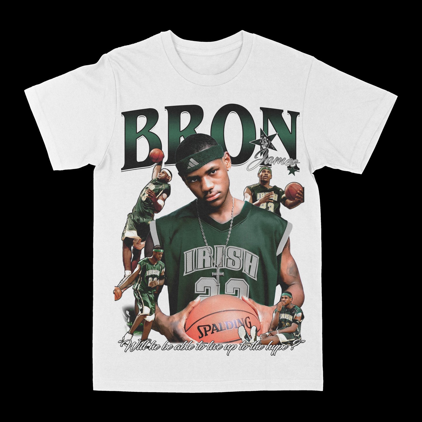 Bron James Graphic Tee Style001