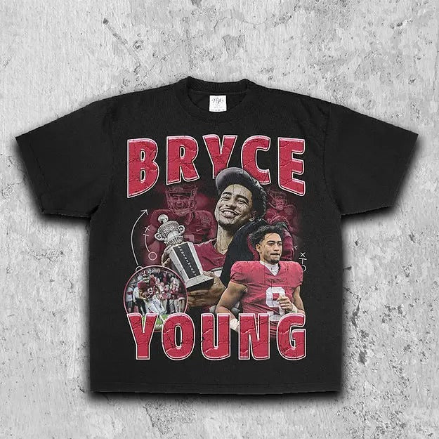 Bryce Young Alabama Tee | Vintage Tee | Men's Graphic T-Shirt | Gift For Fan