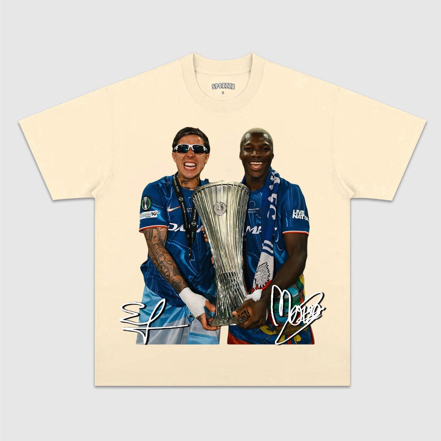 CHELSEA CHAMPIONS IN EUROPE TEE 5.30 Style001