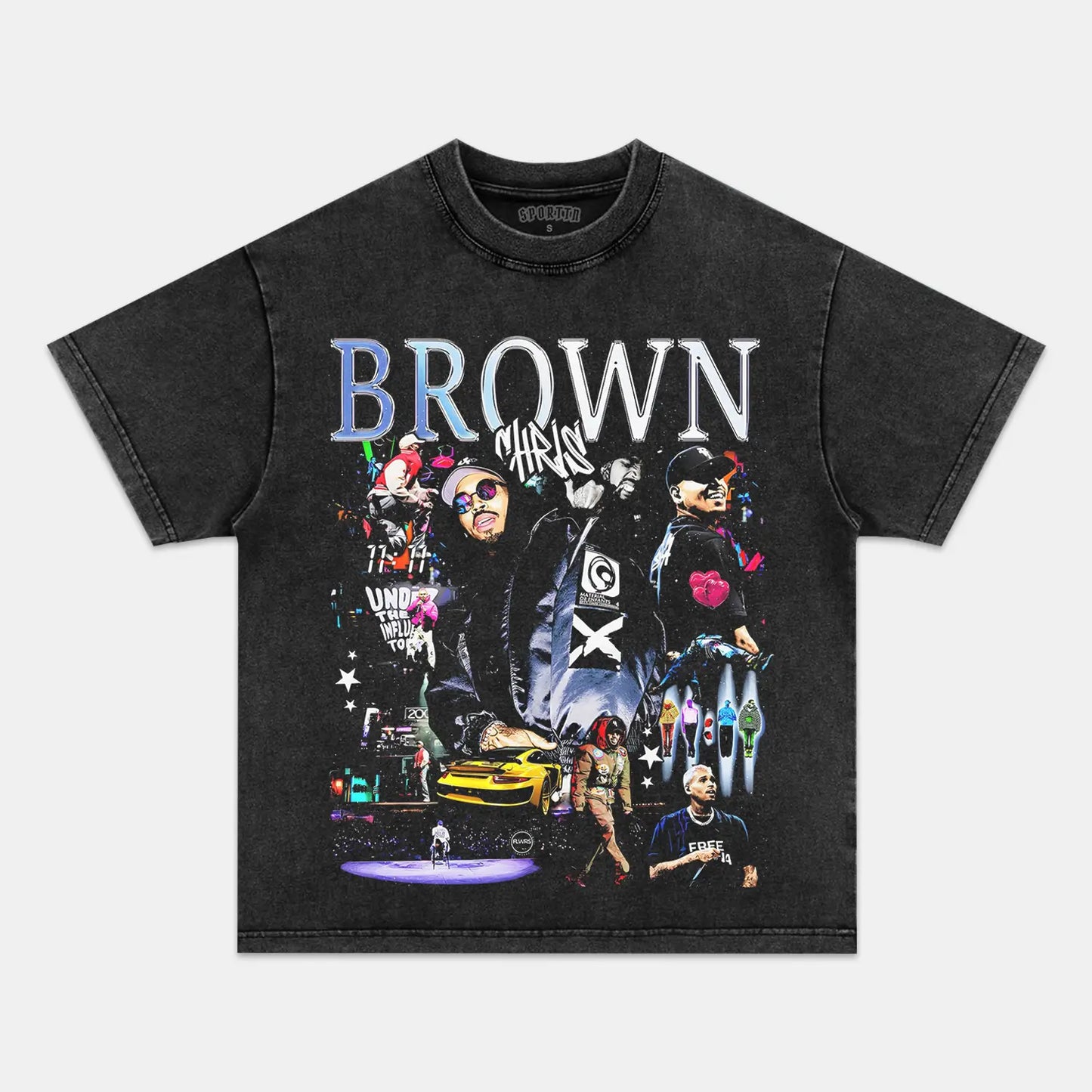 CHRIS BROWN VINTAGE TEE V7
