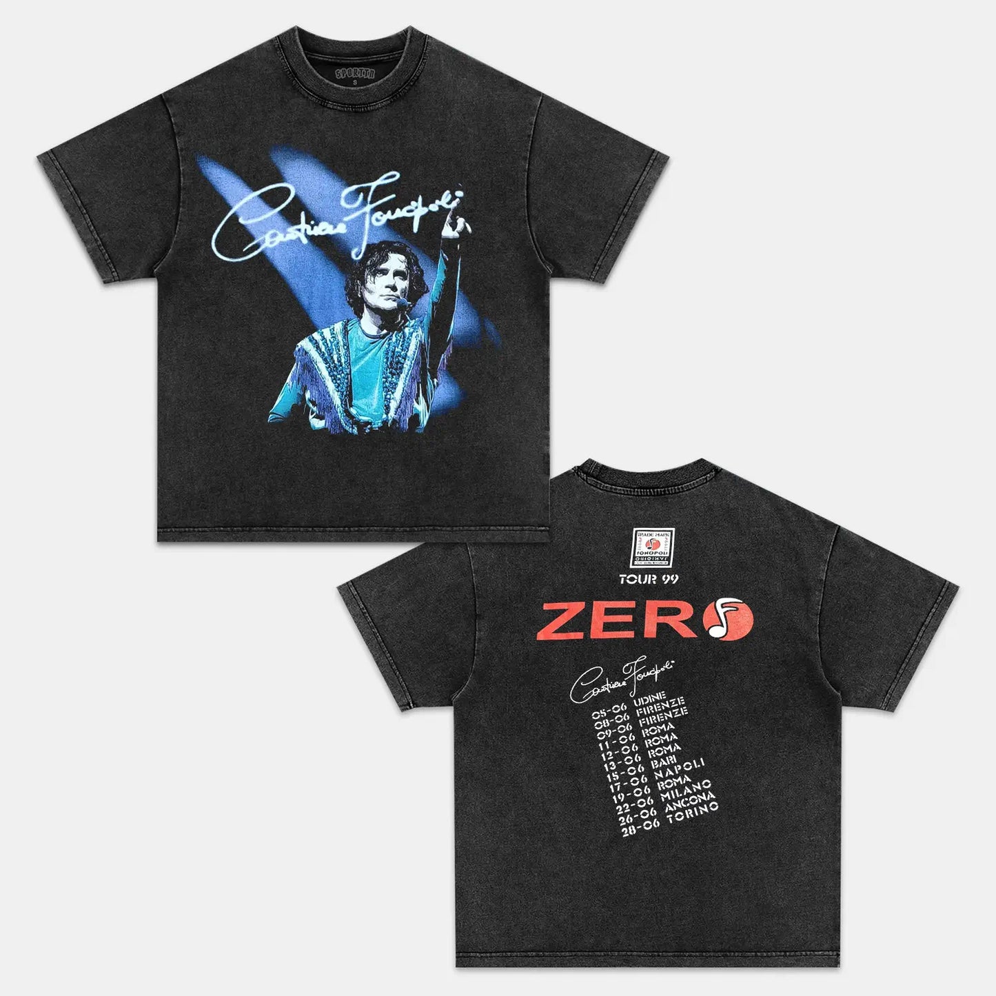 CANTIERE FONOPOLI ZERO TOUR TEE Style001