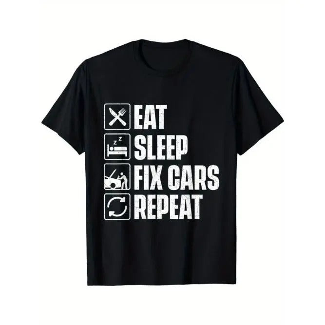 Car Enthusiast's Pride T-Shirt - Fun Graphic Tee for Auto Mechanics and Car Lovers - Relaxed Fit, Soft Cotton, Perfect Gift for Car Fans Made in USA