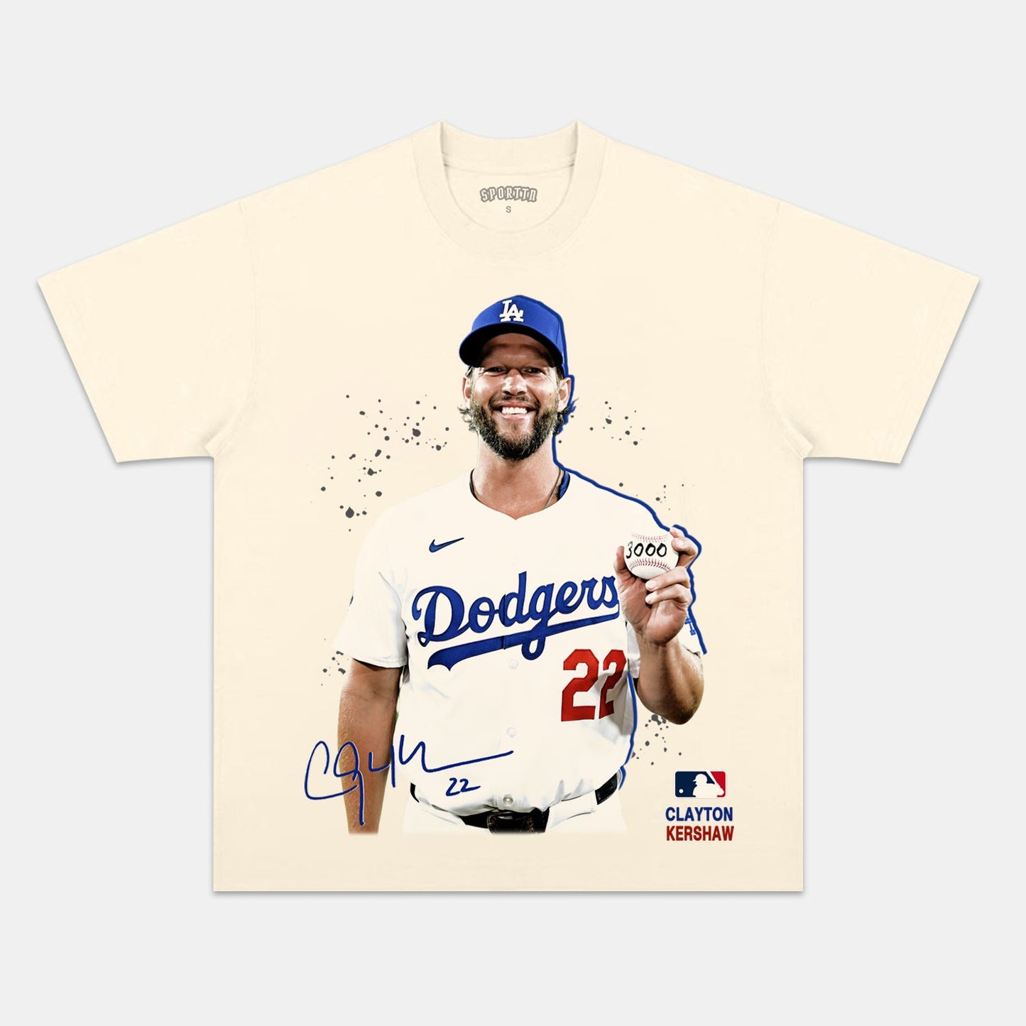 CLAYTON KERSHAW 3000 TEE Style001