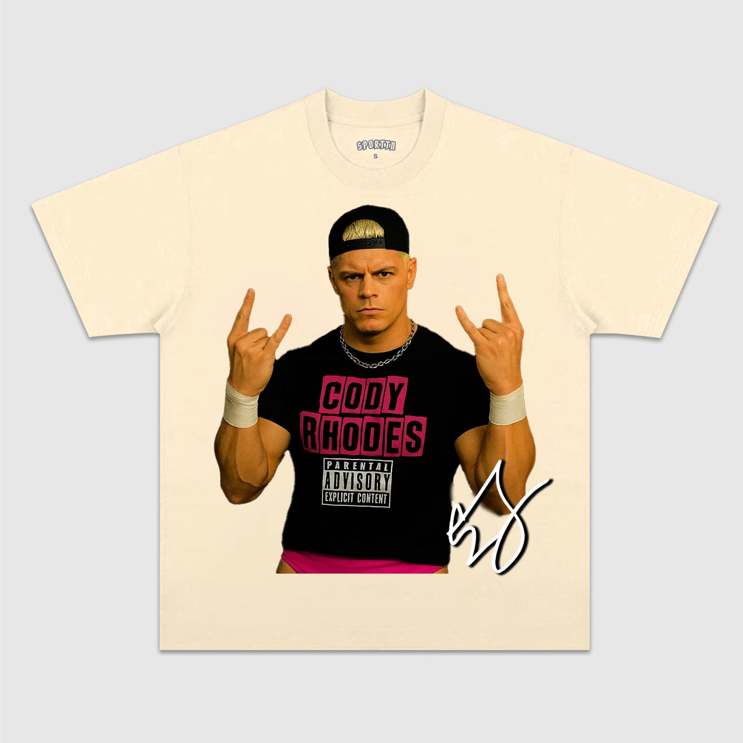 CODY RHODES TEE 7.15