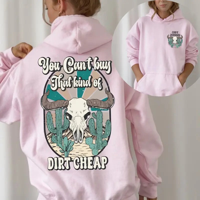 Codyy Western 2 Sides Hoodie, Country Music Festival Outfit, Fan Merch, Country Fan Gifts, Unisex Long Sleeve Pullover Hoodie Shirt Womenswear