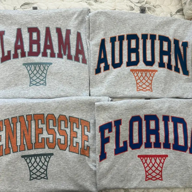College Basketball Varsity T-Shirt College Basketball Sweatshirt