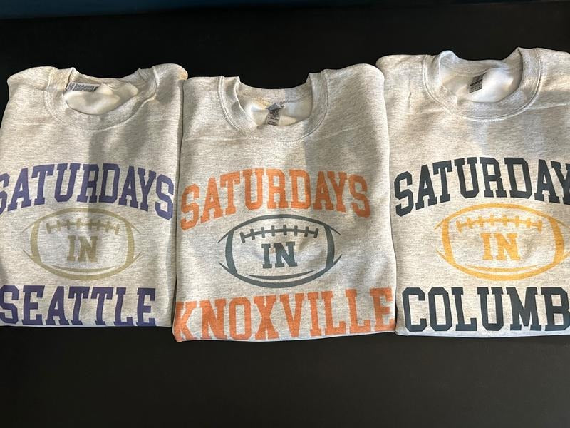 College Football Saturdays In Your City Sweatshirt
