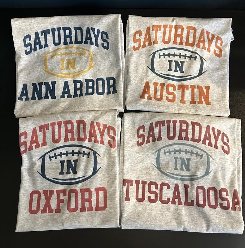 College Football Saturdays In Your City T-Shirt