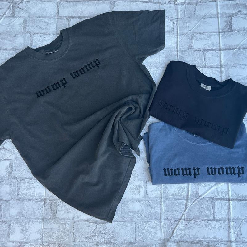 Comfort Colors -Womp Womp Embroidered T-shirt