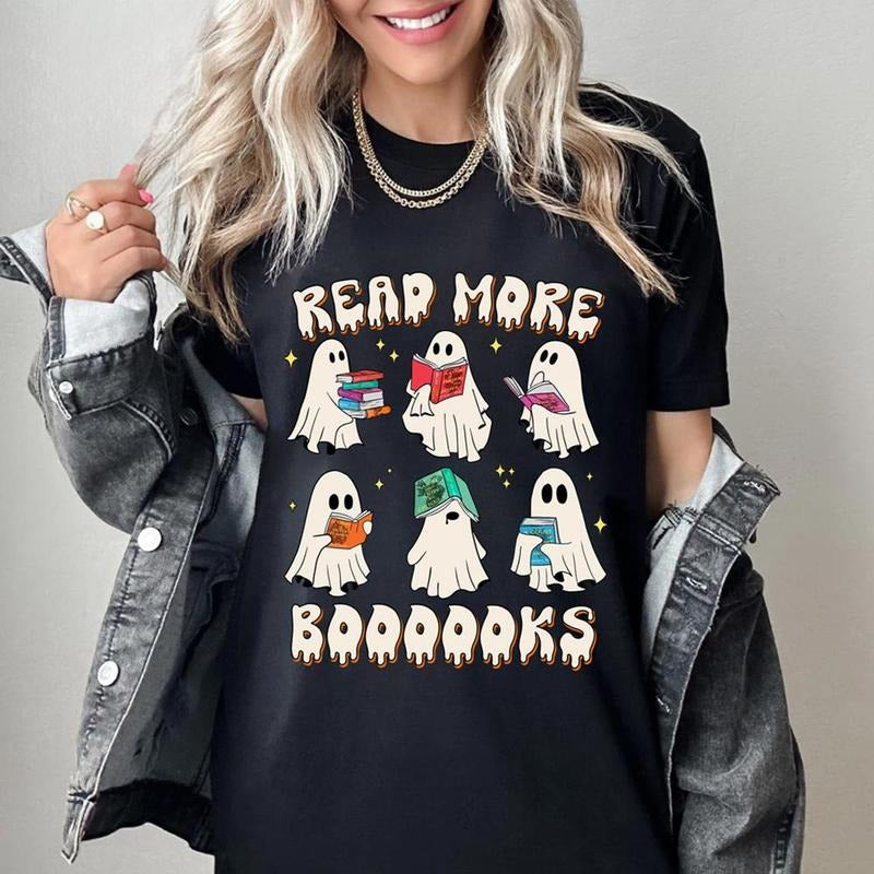 Comfort Colors Acotar Ghost Book Shirt, Acotar Halloween Tshirt, Bookish Ghost Tshirt, Throne of Glass, Book Reader Shirt, Read More Boooks