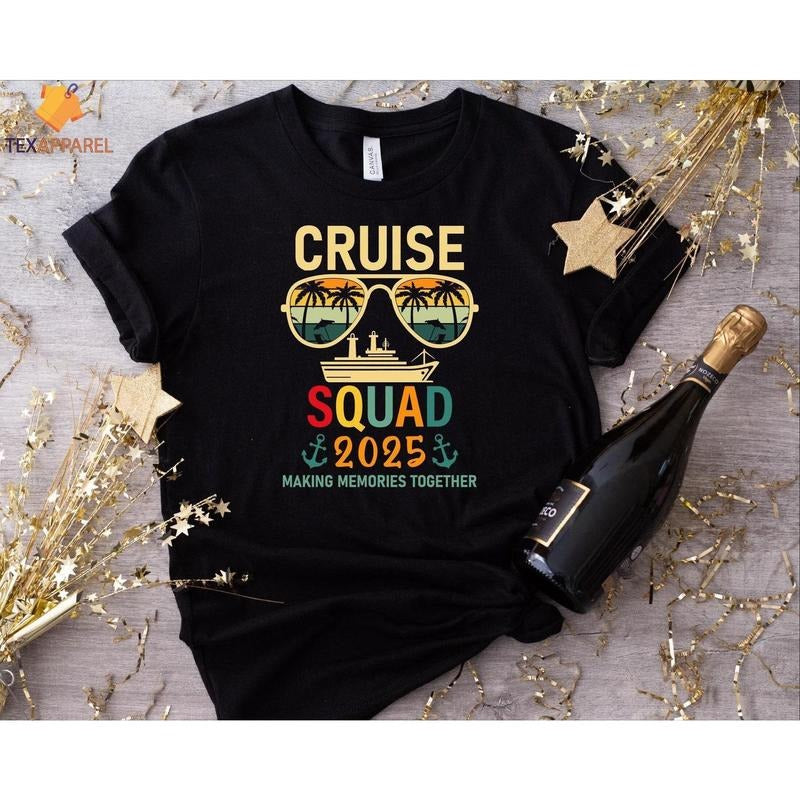Cruise Squad Shirts, Family Cruise Tee, Family Trip 2025, Family Cruise Tee, Friends Cruise Shirts, Family Matching Shirt,Cruise Squad Shirt