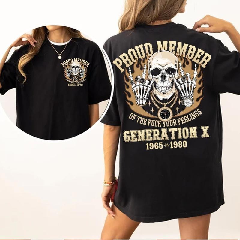 Customize Proud Gen X Shirt Raised On Hose Water And Neglect T-shirt Vintage Inspired Hoodie Funny Saying Sweatshirt Humorous Shirt T-shirt, sweater and Hoodie