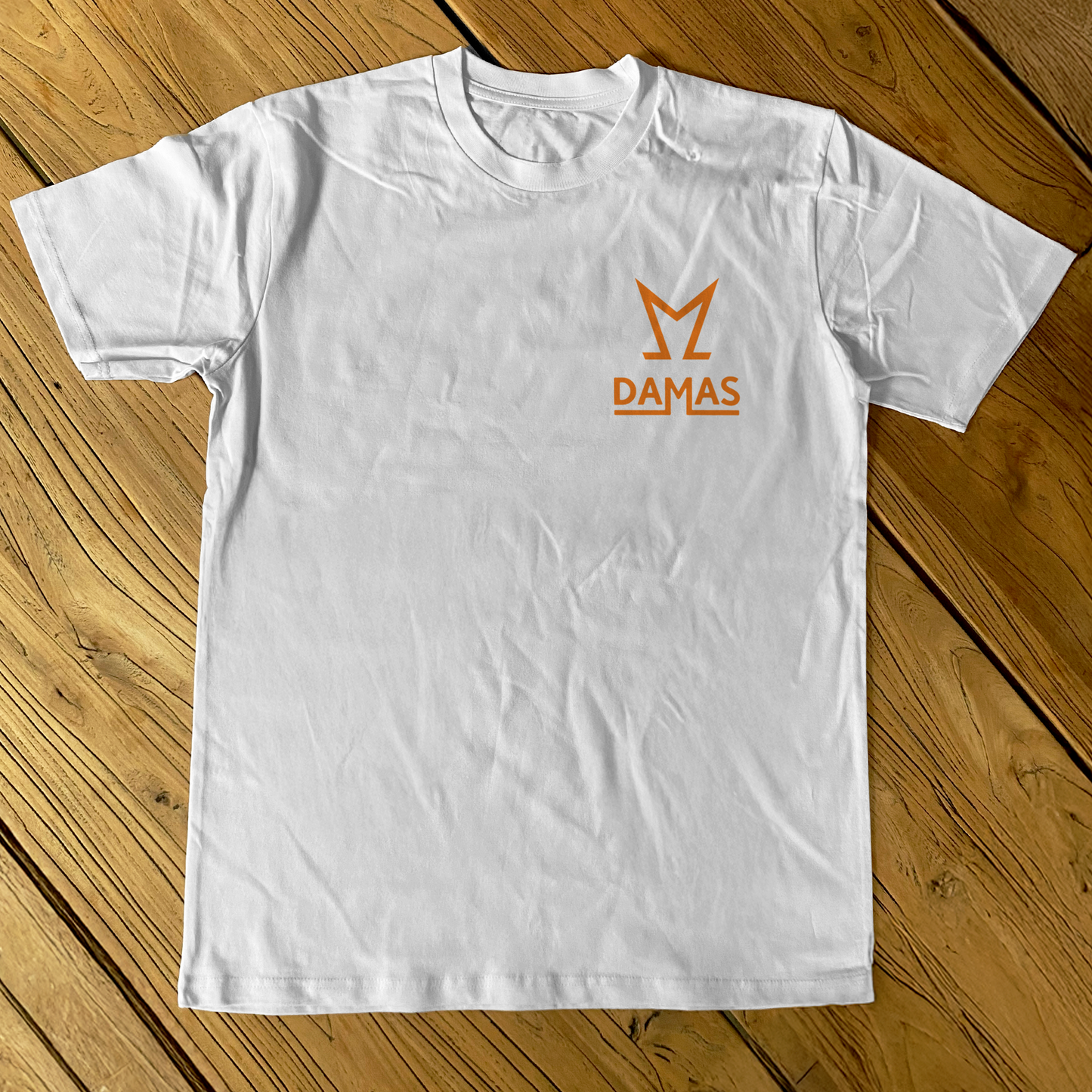 1935 'DAMAS WATCH' SWITZERLAND HEAVYWEIGHT WHITE T-SHIRT