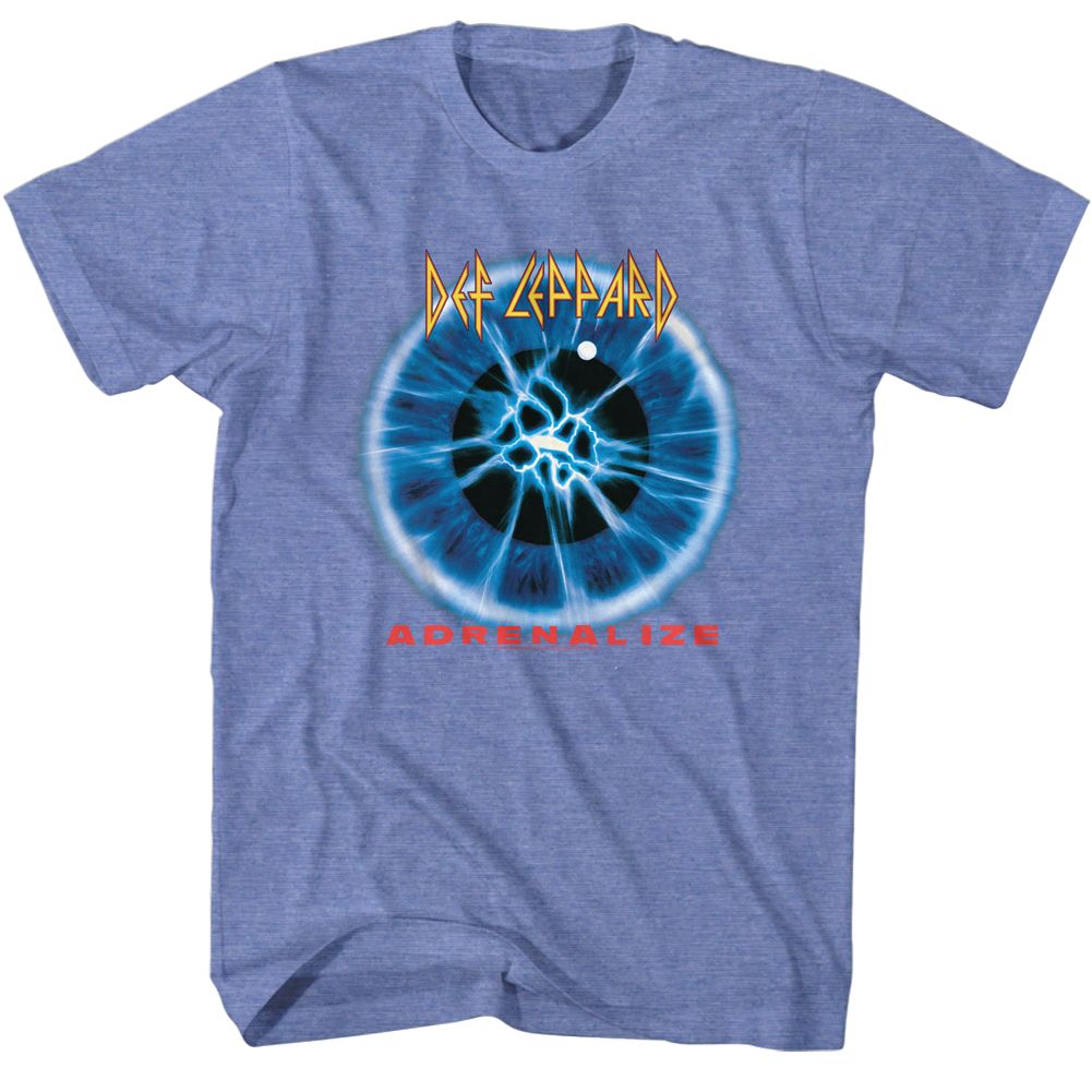 Def Leppard - Adrenalize Album - Short Sleeve - Heather - Adult - T-Shirt
