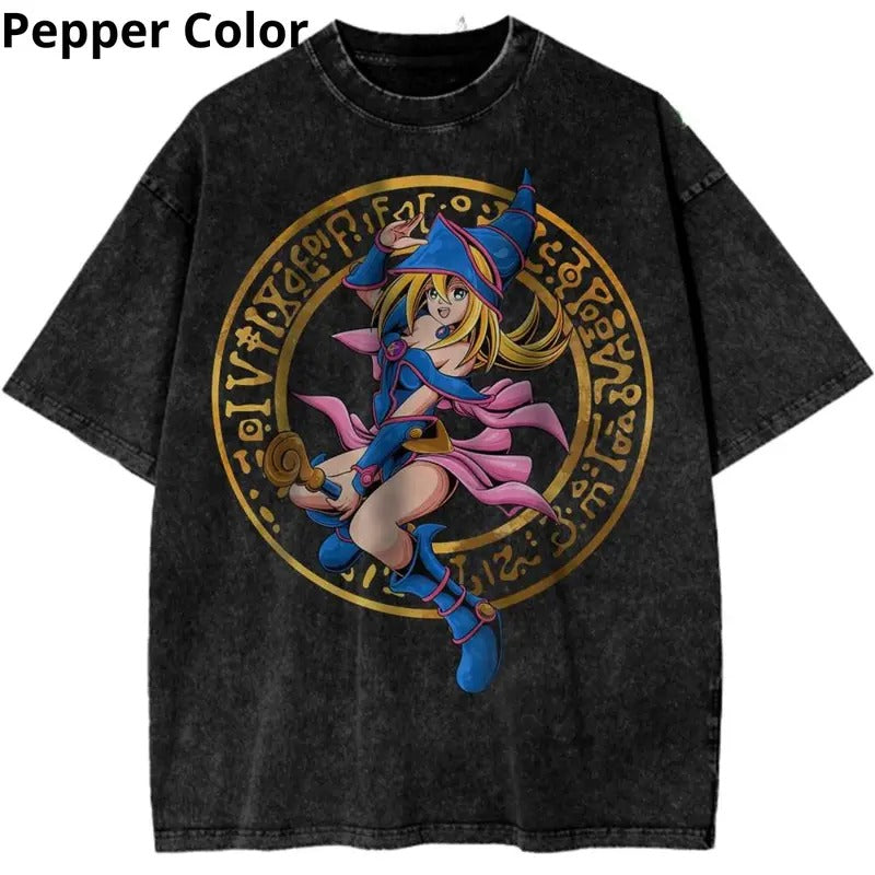 Dark Magician Girl Shirt, Yu-Gi-Oh! Shirt, Anime Shirt, Vintage Tee, T-shirt For man Top Menswear WomenswearDark Magician Girl Shirt, Yu-Gi-Oh! Shirt, Anime Shirt, Vintage Tee, T-shirt For man Top Menswear Womenswear Tropical
